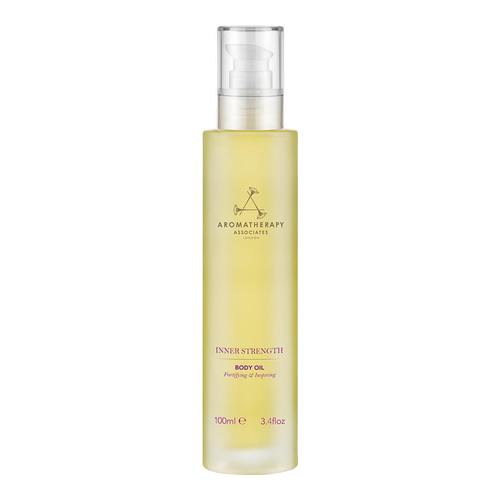 Aromatherapy Associates Inner Strength Body Oil on white background