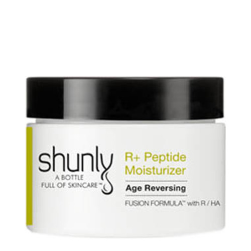 Shunly R + Peptide Moisturizer on white background