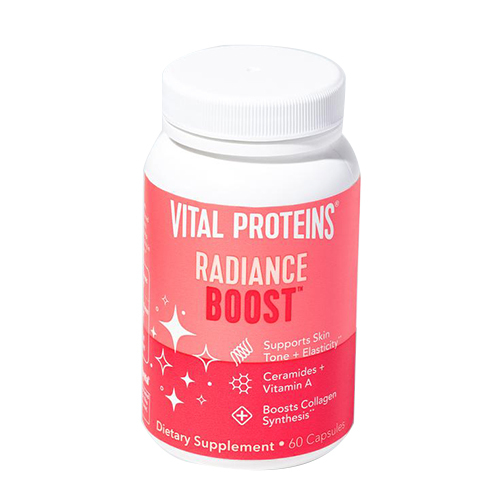 Vital Proteins Radiance Boost Capsules on white background