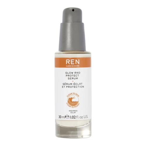 Ren Radiance Perfection Serum on white background