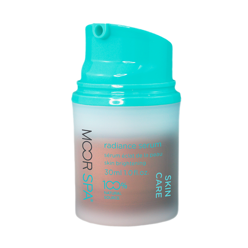 Moor Spa Radiance Serum on white background