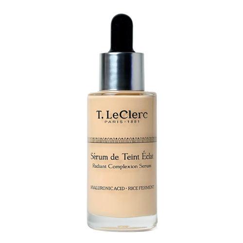 T LeClerc Radiant Anti-Aging Complexion Serum - Amande on white background
