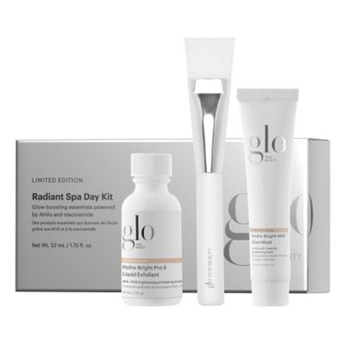 Glo Skin Beauty Radiant Spa Day Kit on white background