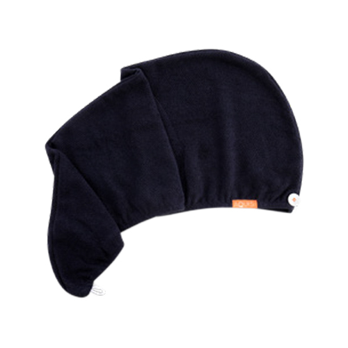 AQUIS Rapid Dry Hair Turban - Chevron on white background