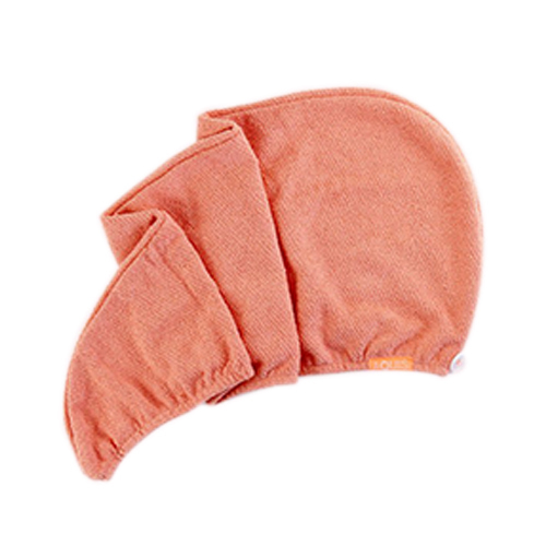 AQUIS Rapid Dry Hair Turban - Tangerine Sunrise, 1 piece