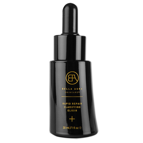 Bella Aura Rapid Repair Clarifying Elixir on white background