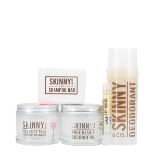Skinny & Co. Raw Beauty Travel Kit on white background