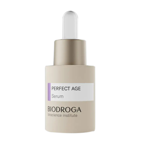 Biodroga Perfect Age Plumping and Recontouring Serum on white background