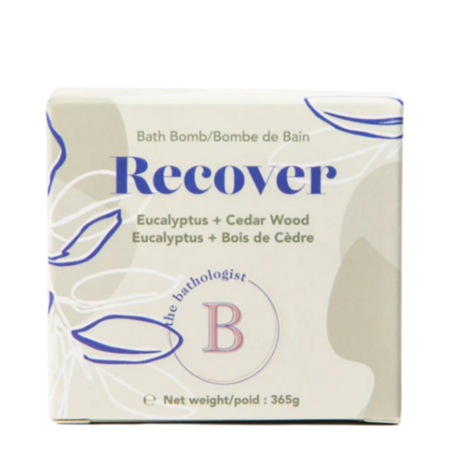 The Bathologist Recover Bath Bomb on white background