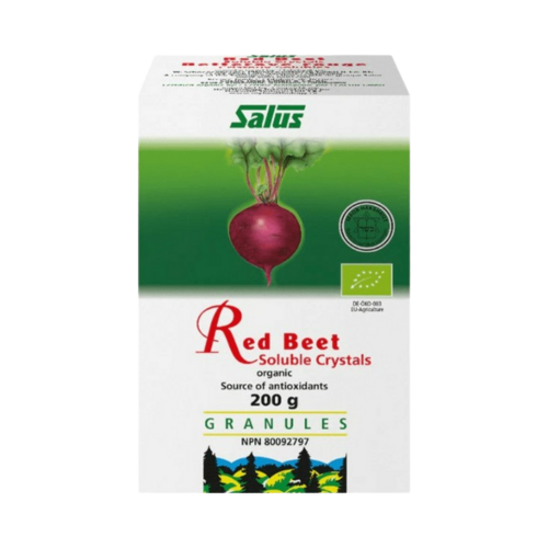 Salus Red Beet Crystals, 200g/7.05 oz Salus Red Beet Crystals on white background