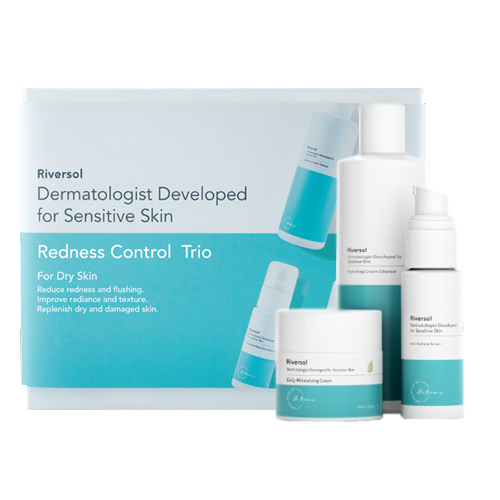 Riversol Redness Control Trio - Normal to Dry Skin on white background