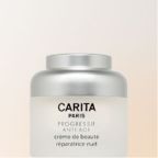 Carita  on white background