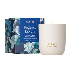 Regency Library Candle on white background