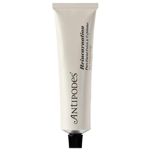 Antipodes Reincarnation Pure Facial Polish and Exfoliator on white background