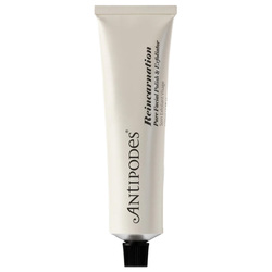Reincarnation Pure Facial Polish and Exfoliator on white background