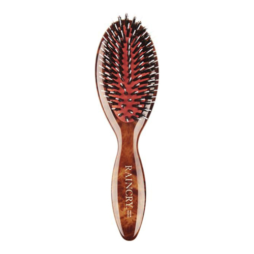 RAINCRY  Restore Reinforced Natural Bristle Paddle Brush - Travel 18cm, 1 piece