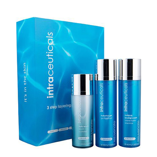 Intraceuticals Rejuvenate Hyaluronic Layering Kit on white background