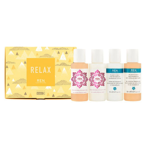 Ren Relax Gift Set on white background