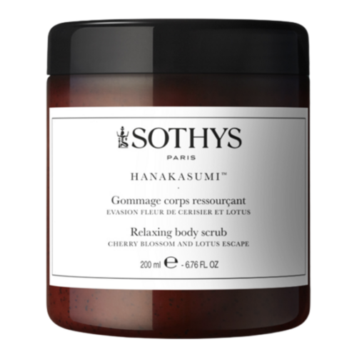 Sothys Relaxing Scrub Cherry Blossom and Lotus on white background