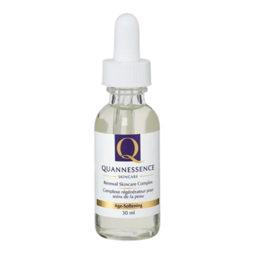 Quannessence Renewal Skincare Complex on white background