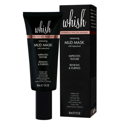 Whish Renewing Mud Mask on white background