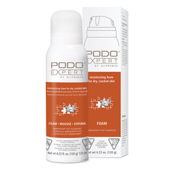 Repair FoamCream - Dry to Cracked Skin Foam on white background