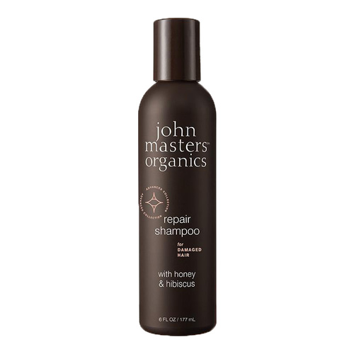 John Masters Organics Repair Shampoo for Damaged Hair with Honey and Hibiscus, 177ml/6 fl oz