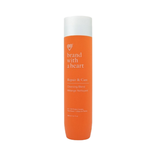 Brand With A Heart Repair and Care Cleansing Blend, 300ml/10.14 fl oz Brand With A Heart Repair and Care Cleansing Blend on white background