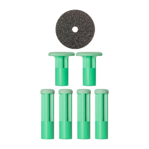 PMD  Replacement Discs - Green (Moderate), 6 pieces