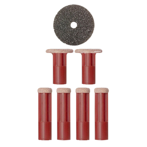 PMD  Replacement Discs - Red (Very Coarse), 6 pieces