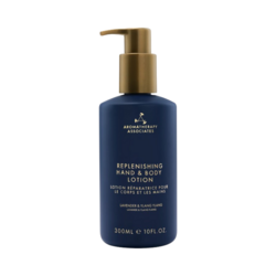 Replenishing Hand and Body Lotion on white background