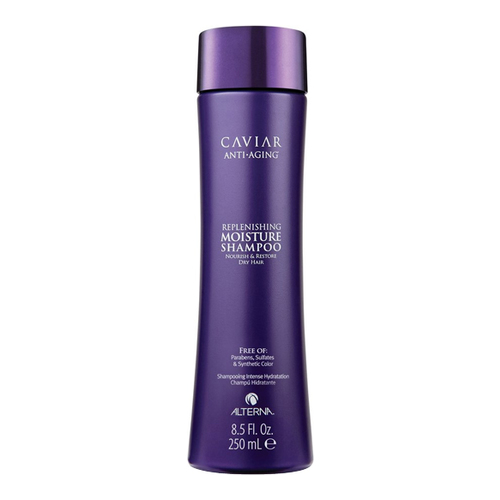 Alterna Caviar Moisture Replenishing Moisture Shampoo on white background