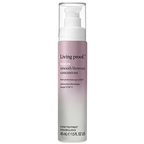 Living Proof Restore Smooth Blowout Concentrate on white background