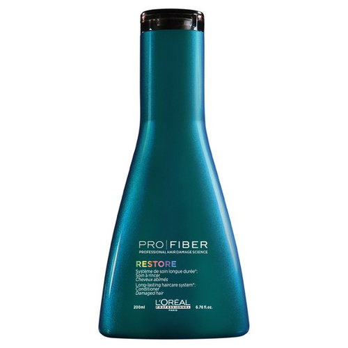 Loreal Professional Paris Pro Fiber Restore Conditioner on white background