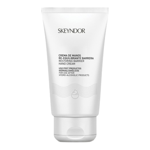 Skeyndor Restoring Barrier Hand Cream on white background