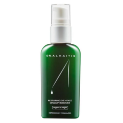 Restoring Eye + Face Makeup Remover on white background