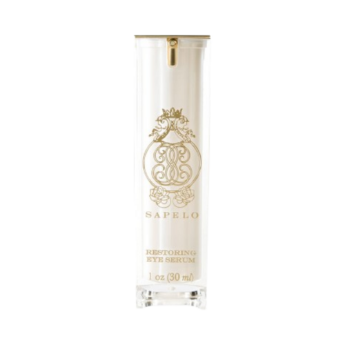 Sapelo Restoring Eye Serum on white background