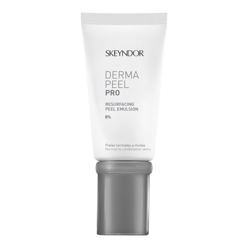 Skeyndor Resurfacing Peel Emulsion SPF 20 on white background