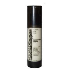 Retexture Creme on white background