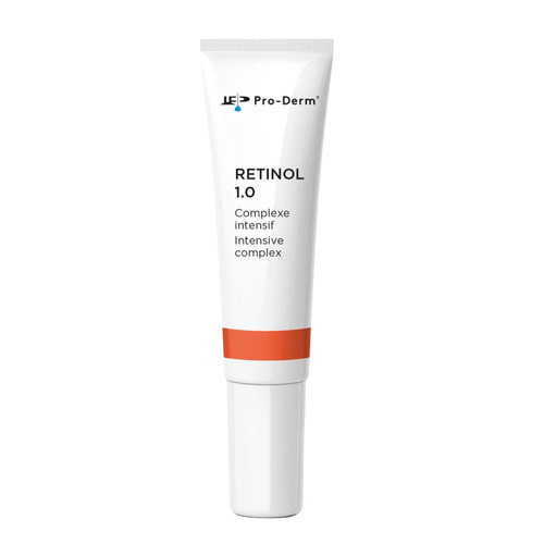 ProDerm Retinol 1.0 on white background