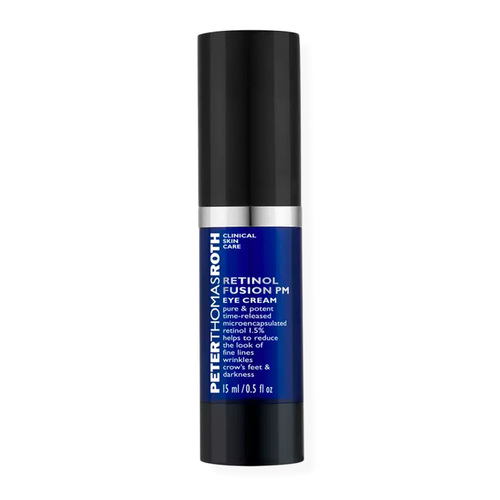 Peter Thomas Roth Retinol Fusion PM Eye Cream on white background