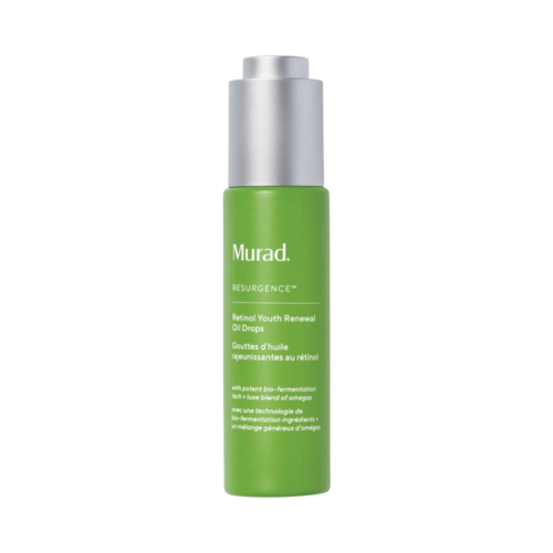 Murad Retinol Youth Renewal Face Oil Drops on white background