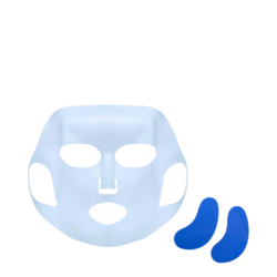 Reusable Silicone Sheet Mask Set for Face + Eyes