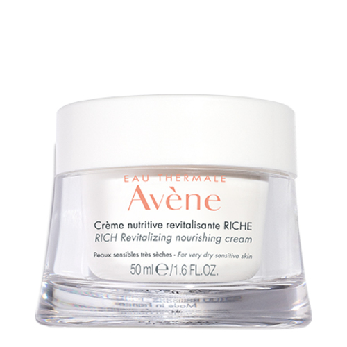 Avene Revitalizing Nourishing Cream RICH on white background