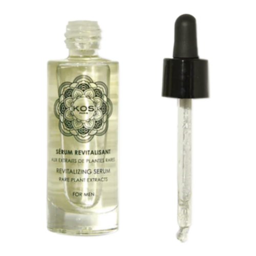 Kos Paris Revitalizing Serum for Men on white background