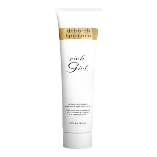 Deborah Lippmann Rich Girl Hydrating Body Shimmer on white background