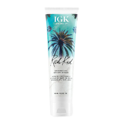 Rich Kid Coconut Oil Gel on white background