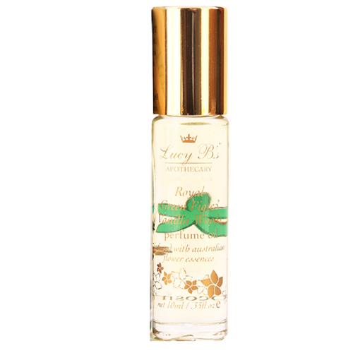 Lucy B Roll-on Perfume Oil - Pink Frangipani on white background
