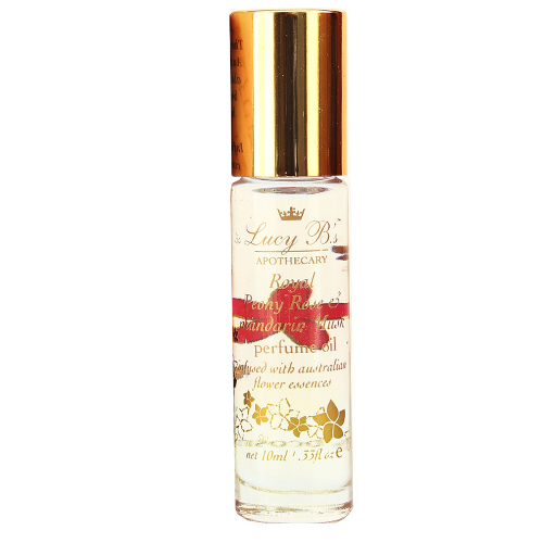 Lucy B Roll-on Perfume Oil - Pink Frangipani on white background