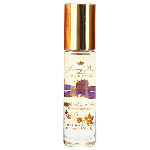 Lucy B Roll-on Perfume Oil - Pink Frangipani on white background